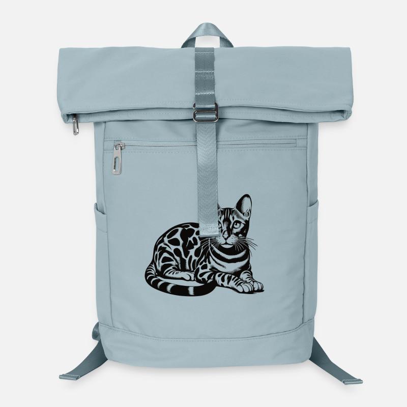 Conception de chat Bengal - sauvage, belle et unique Sac à dos ordinateur