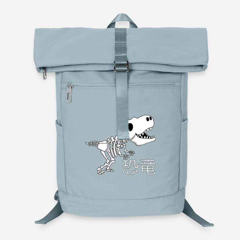 Squelette de dinosaure manga Sac à dos ordinateur