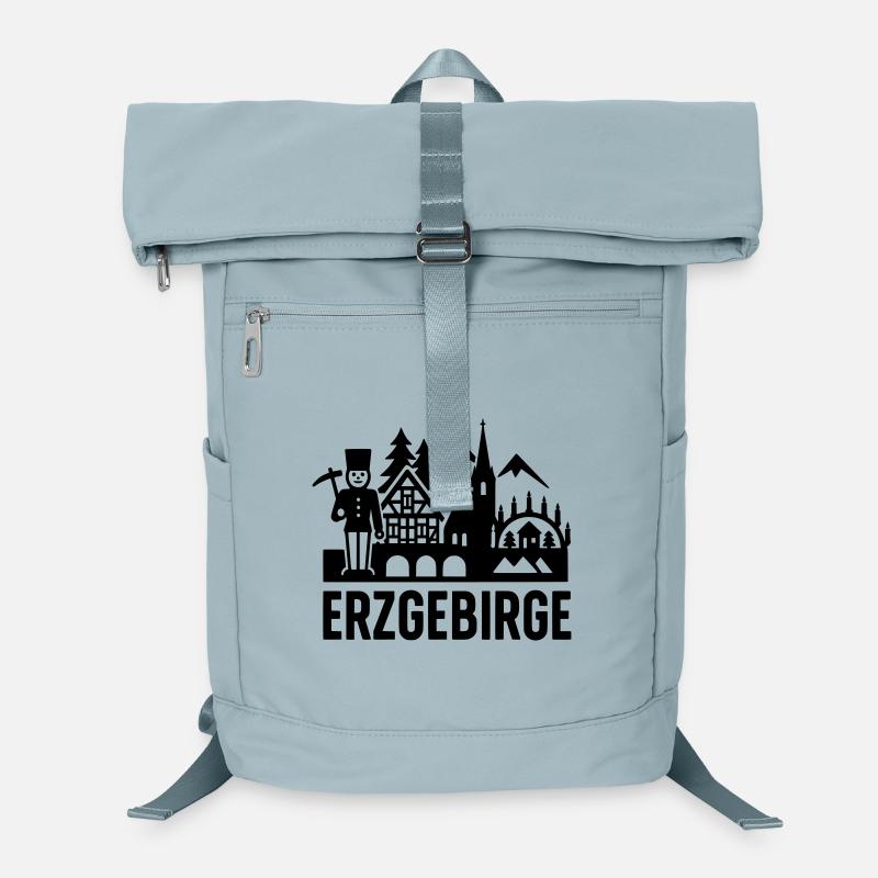 Typical Erzgebirge silhouette Laptop Backpack