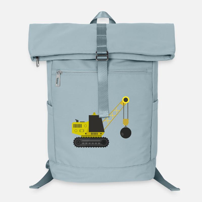Wrecking ball crane Laptop Backpack