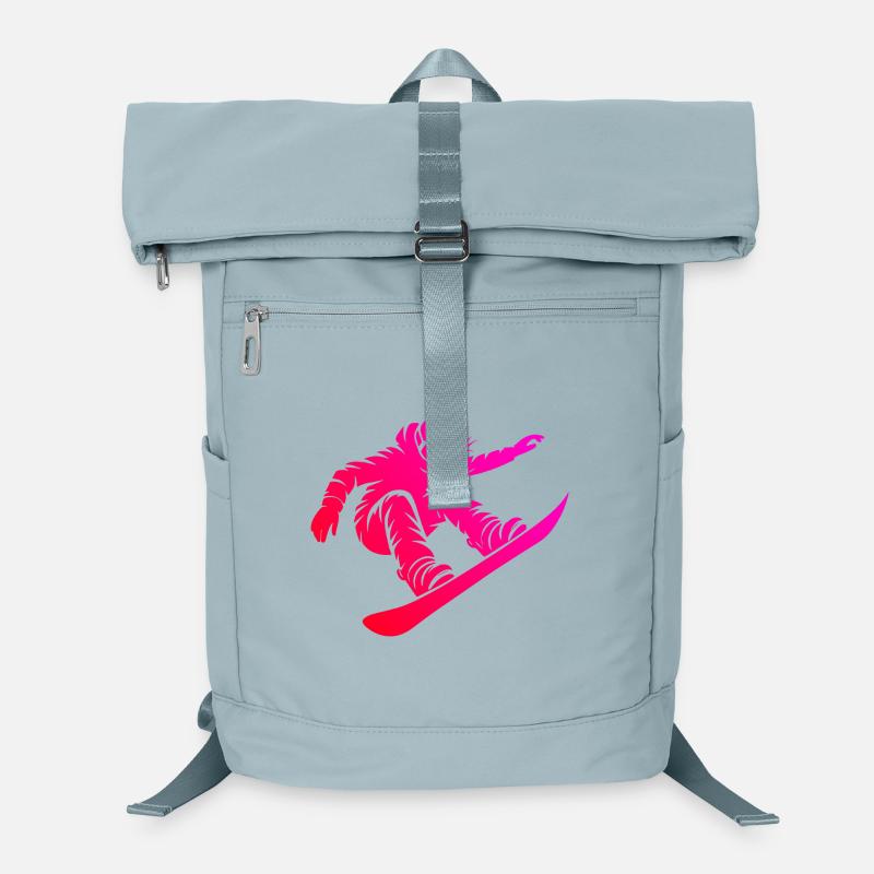 Attention aux fans de snowboard, déclaration simple pour Sac à dos ordinateur
