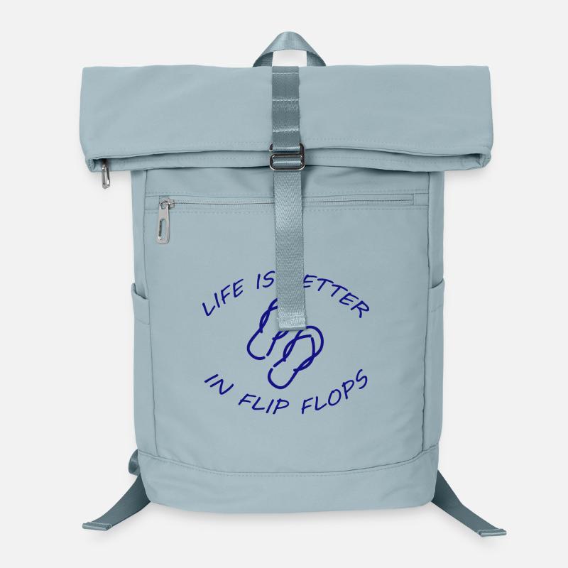 LIFE IS BETTER IN FLIP FLOPS Laptop-Rucksack 