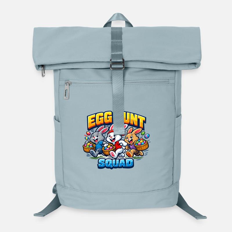 Egg Hunt Squad Kinder Ostern Osterei Laptop-Rucksack 