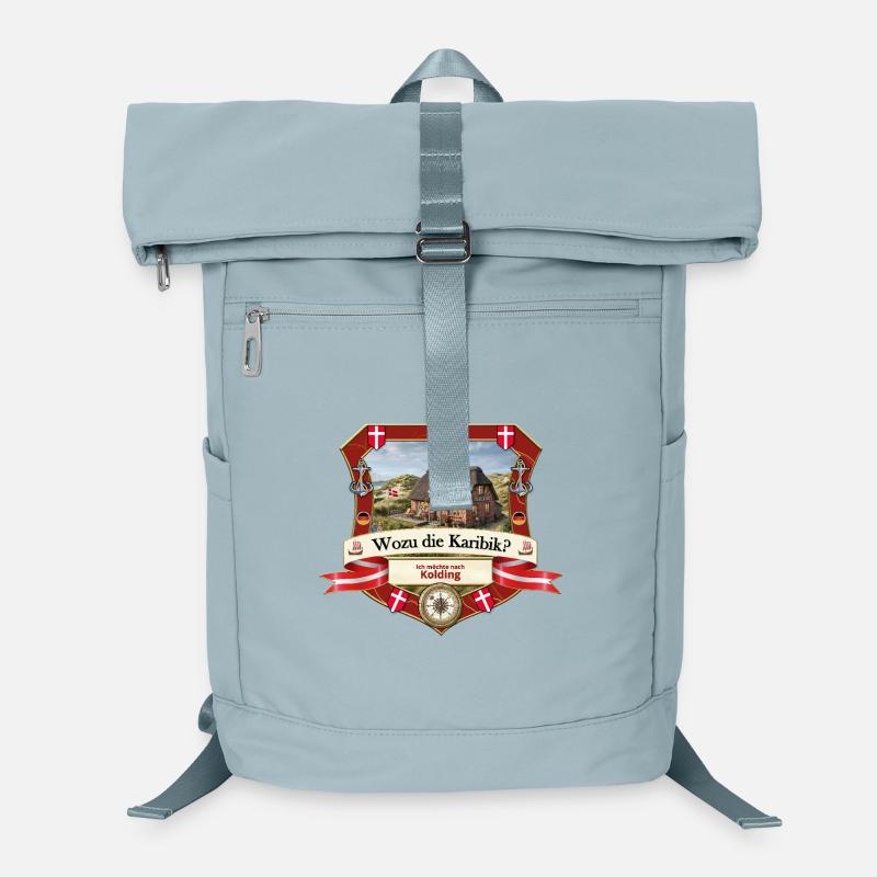 Wozu Karibik? Ich will nach Kolding! Laptop-Rucksack 
