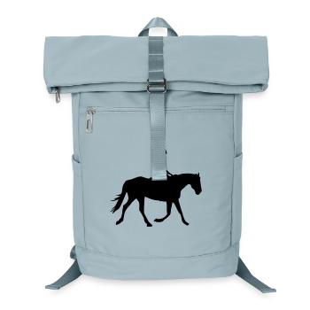 Reiterin  - Laptop-Rucksack  - Eisblau - Vorne