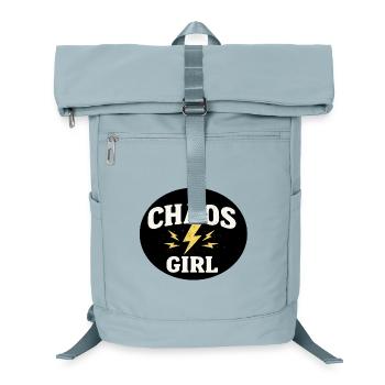 Chaos Girl - Laptop-Rucksack  - Eisblau - Vorne
