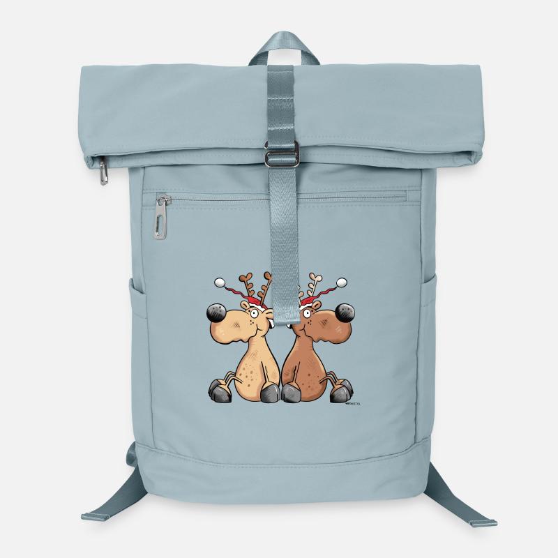 Weihnachts Rentiere Laptop-Rucksack 