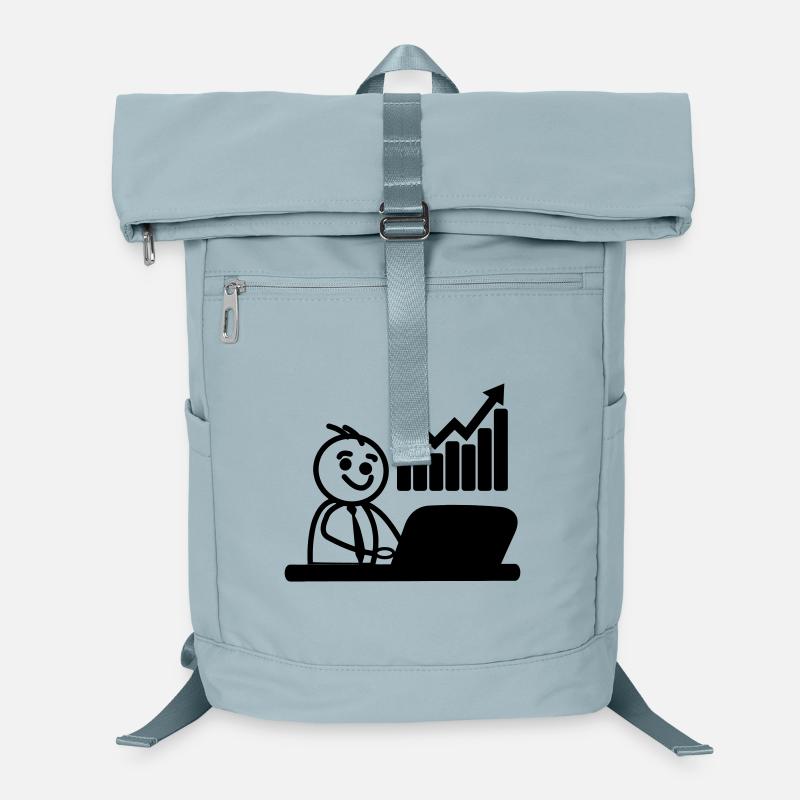 Chart-Börsenmakler Laptop-Rucksack 