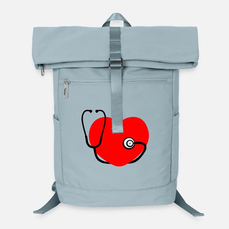 Herz-Stethoskop Laptop-Rucksack 