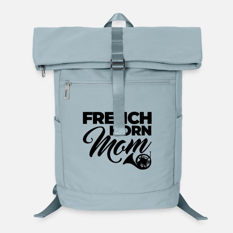 French Horn Mom Laptop Backpack