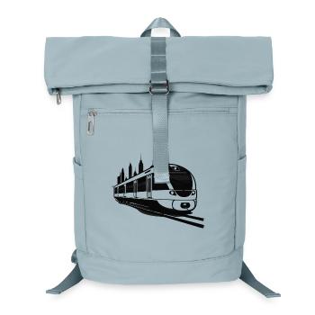 Croquis ferroviaire - Sac à dos ordinateur - bleu glacier - Devant