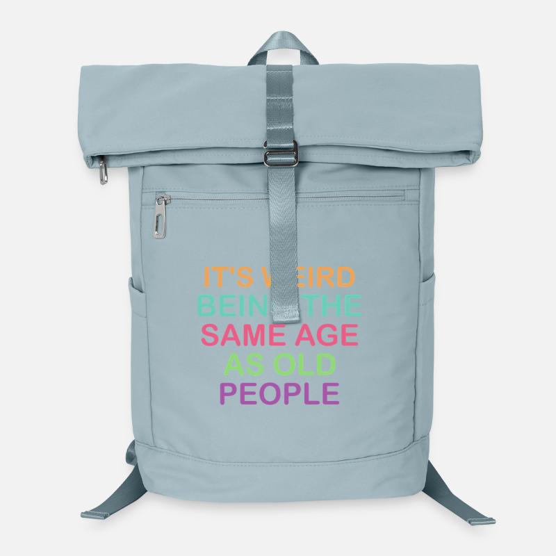 Conception humoristique de comparaison d’âge Sac à dos ordinateur