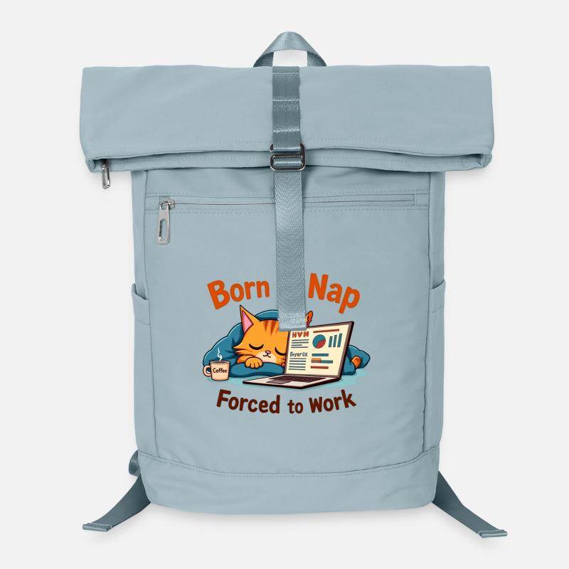Born to Nap Forced to Work Laptop Backpack