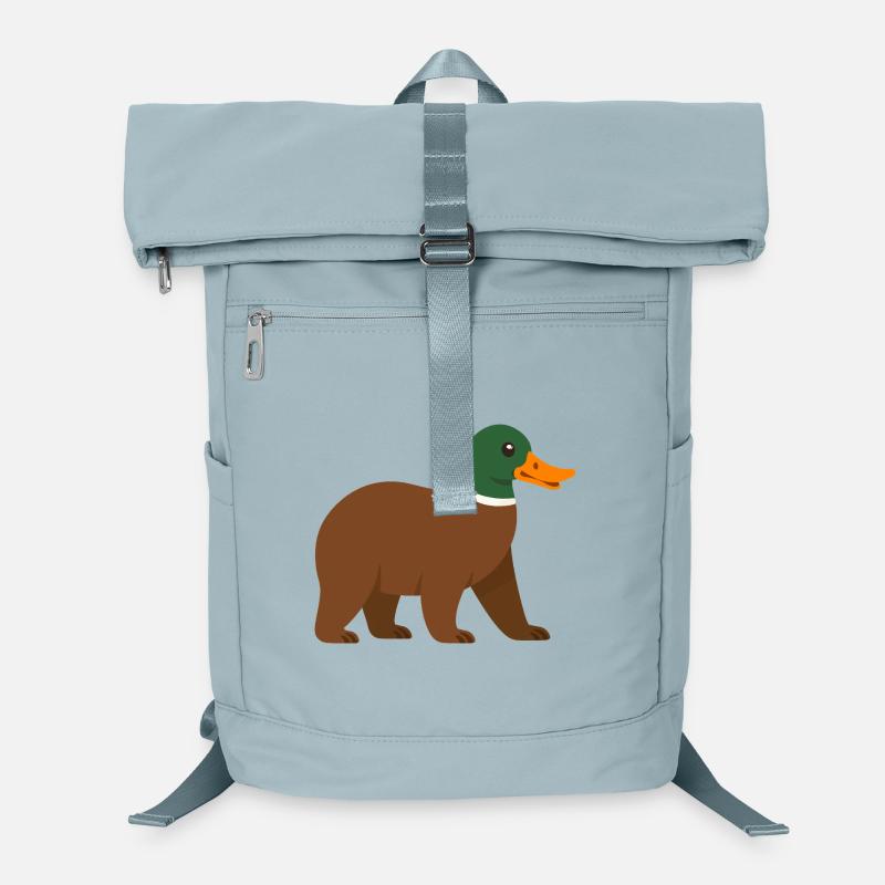 Le canard ours - il a du bec !  Sac à dos ordinateur