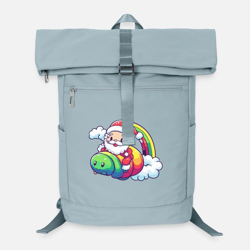 Ver Père Noël Noël Sac à dos ordinateur