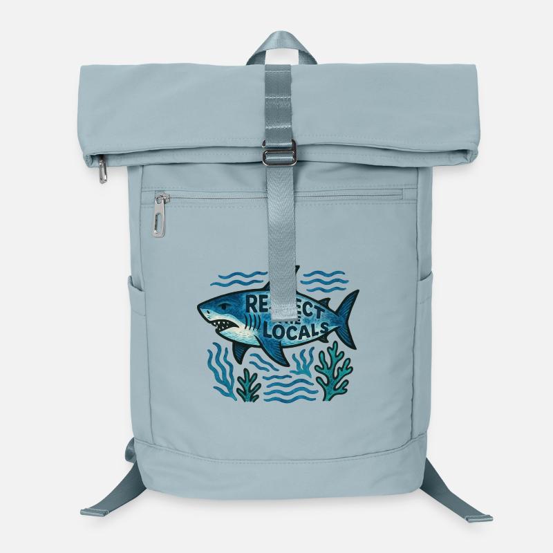 Respect les locaux Shark Sac à dos ordinateur