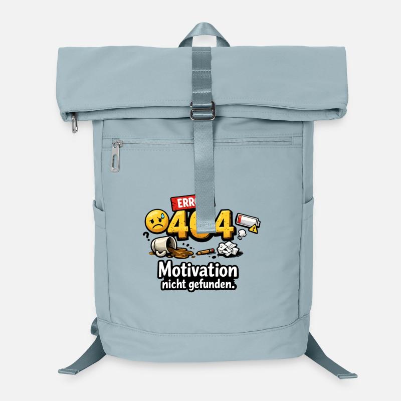 404 Error Motivation nicht gefunden Laptop-Rucksack 