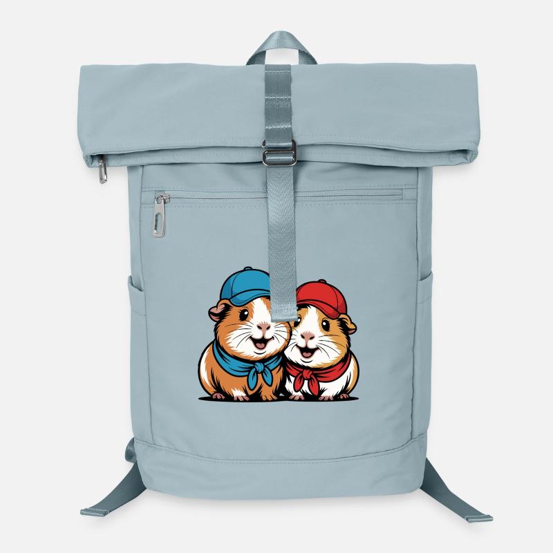 Amis cochons d’Inde mignons – Motif drôle d’animal Sac à dos ordinateur
