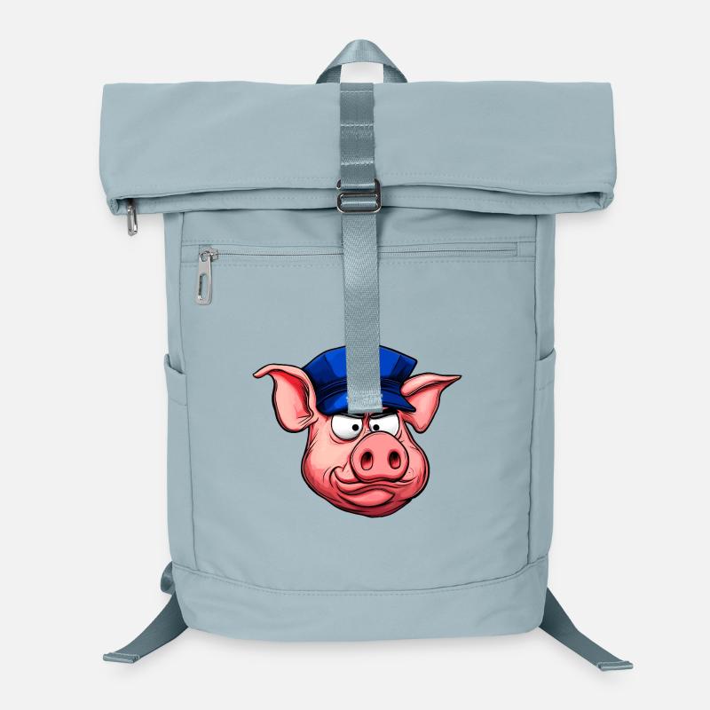 Polizist Schwein Laptop-Rucksack 