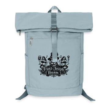 Franz Joseph Buam Logo - Laptop-Rucksack  - Eisblau - Vorne