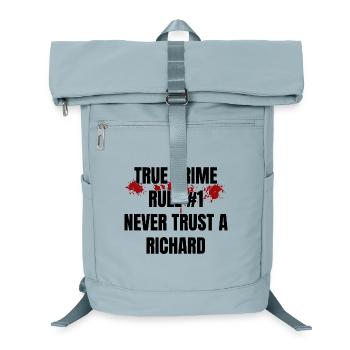 True Crime Richard - Laptop Backpack - ice blue - Front