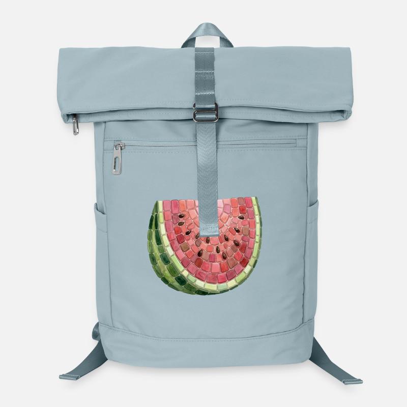 Mosaïque de pastèque - Cadeau d’art d’été Sac à dos ordinateur