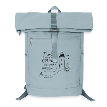 Moin Kopp high cloudless - Laptop Backpack - ice blue - Front