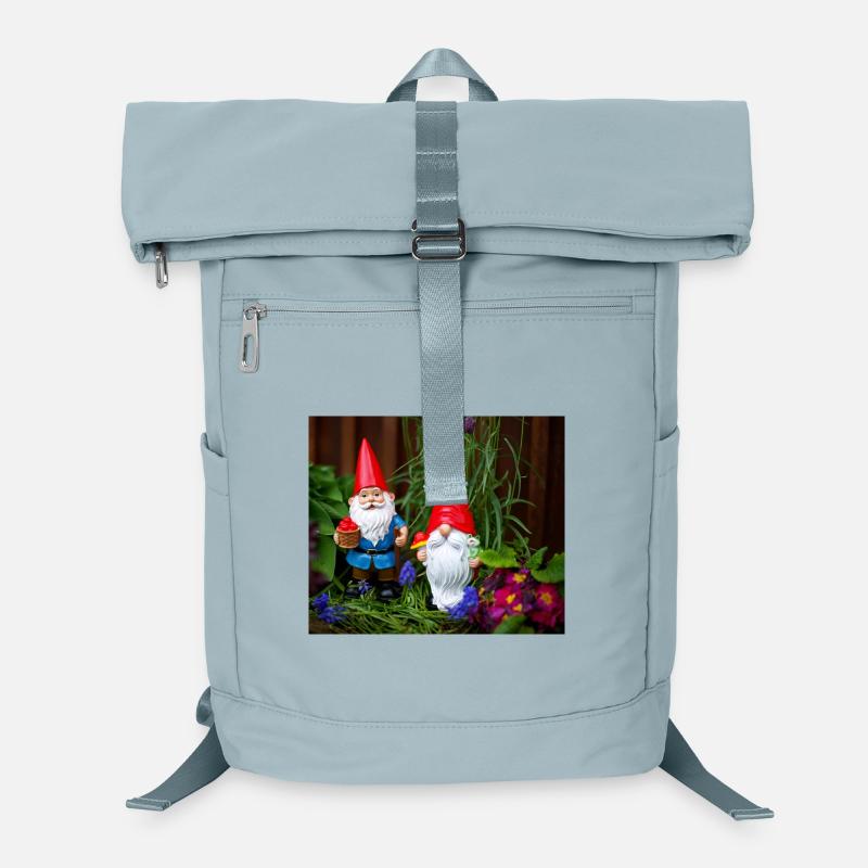 Garten Gnome mit Roten Hüten Laptop-Rucksack 