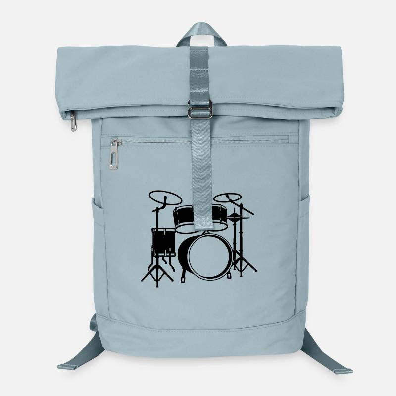 Logo des Schlagzeugs Laptop-Rucksack 