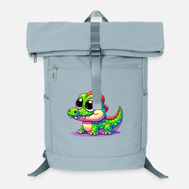 Alligator-Krokodil Laptop-Rucksack 