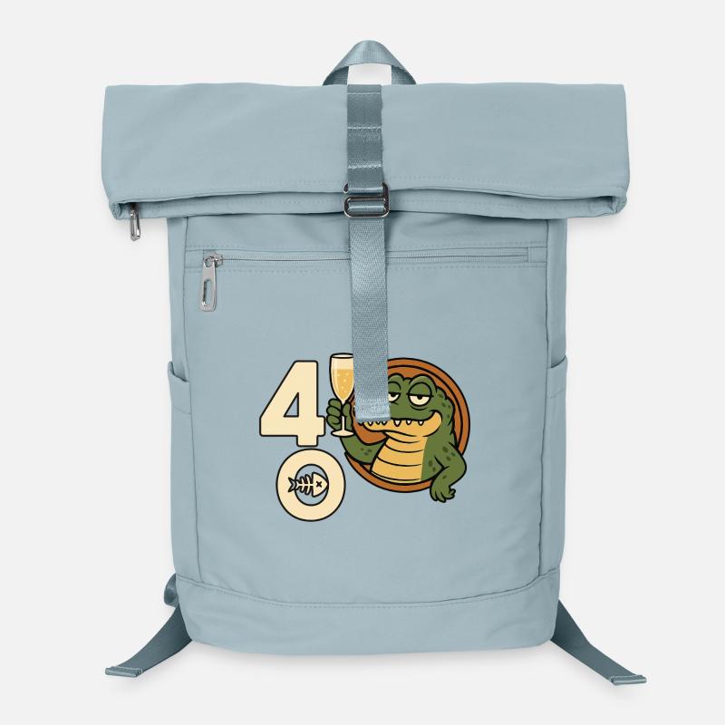 Vive le 40 – Édition Crocodile Sac à dos ordinateur