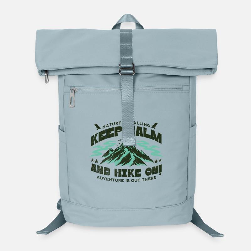 Keep Calm and Hike on Laptop-Rucksack 