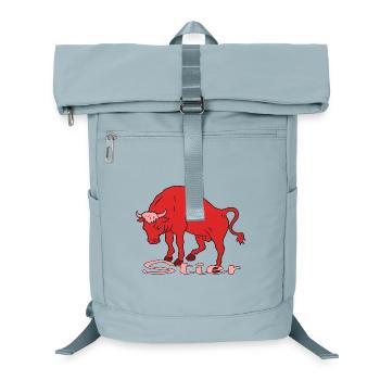 Signe du zodiaque Taureau - Sac à dos ordinateur - bleu glacier - Devant