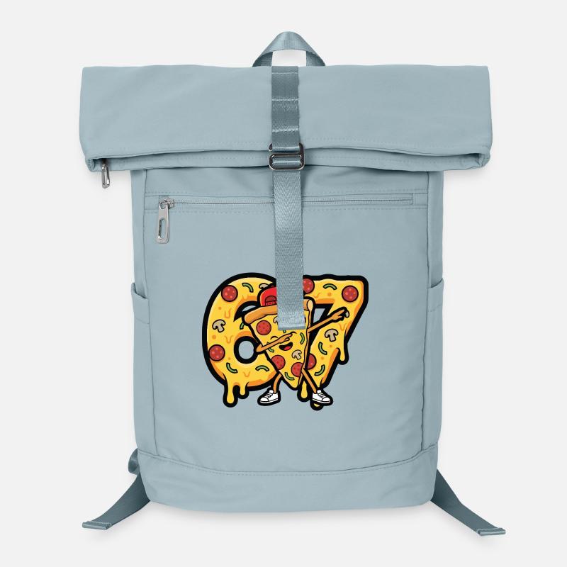 Pizza Dabbing 67 Slice Hugger - Sac à dos ordinateur - bleu glacier