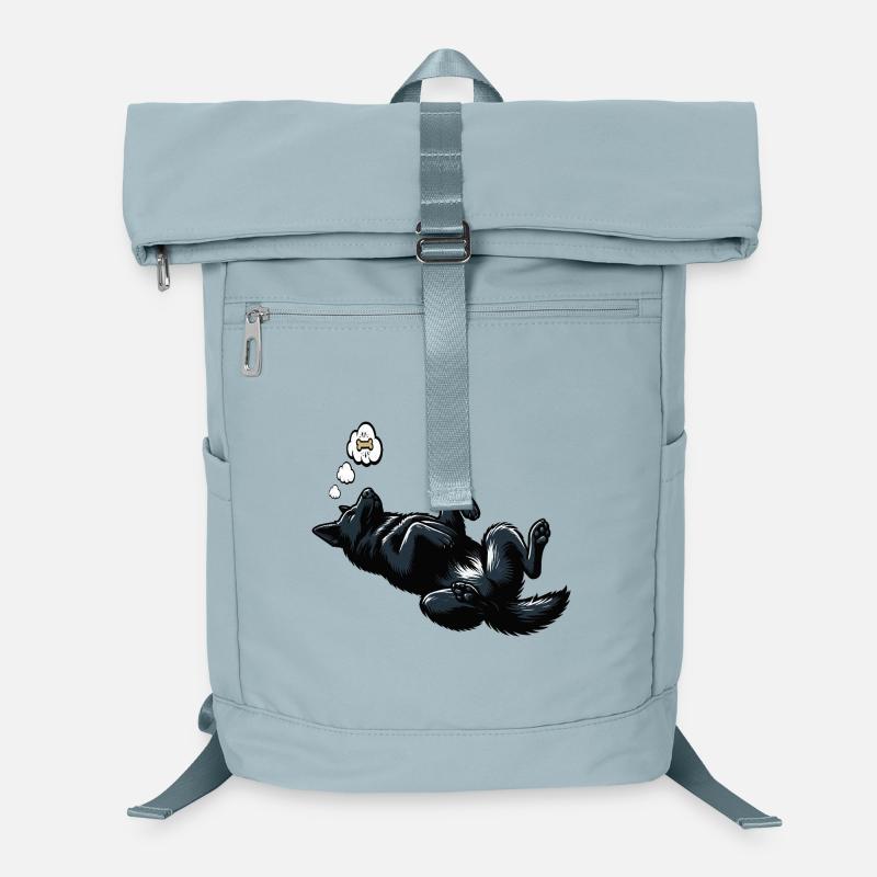 Black German Shepherd German Shepherd Owner Laptop Backpack