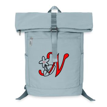 Symbol N - Laptop Backpack - ice blue - Front