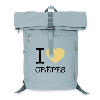 J’ADORE LES CRÊPES Crêpes - Sac à dos ordinateur - bleu glacier - Devant