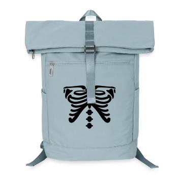 skeleton - Laptop Backpack - ice blue - Front