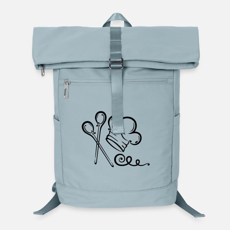 Chapeau de chef, cuillère Sac à dos ordinateur