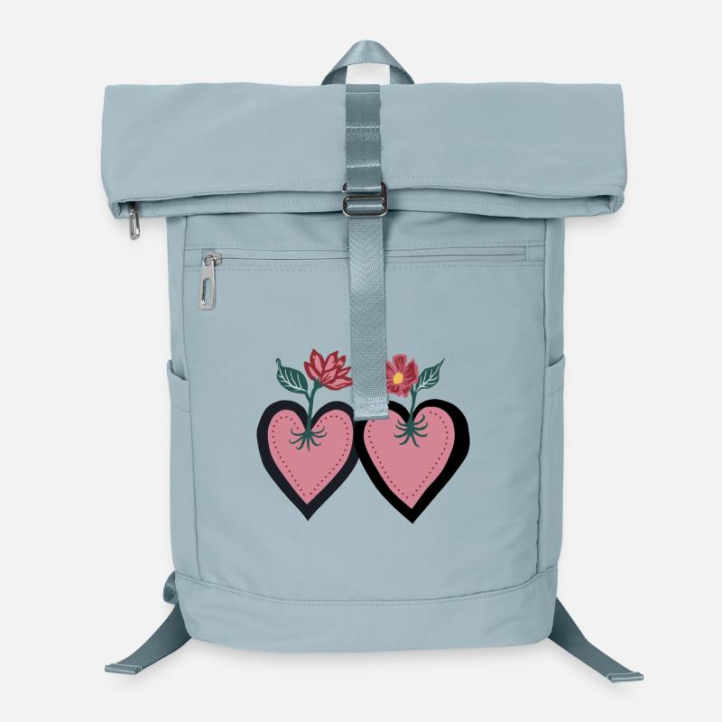 MidCenturyStyle Herzen Laptop-Rucksack 