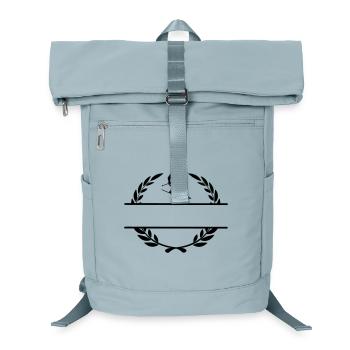 Skifahren im Lorbeerkranz Skisport - Laptop-Rucksack  - Eisblau - Vorne