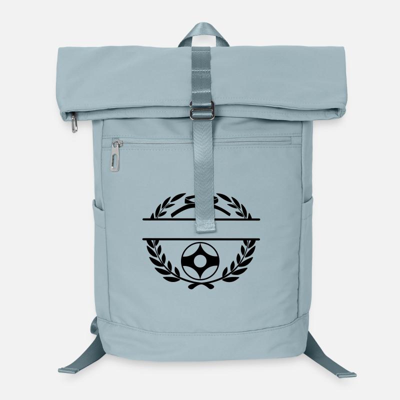 Couronne de laurier avec kanku Kyokushin Sac à dos ordinateur