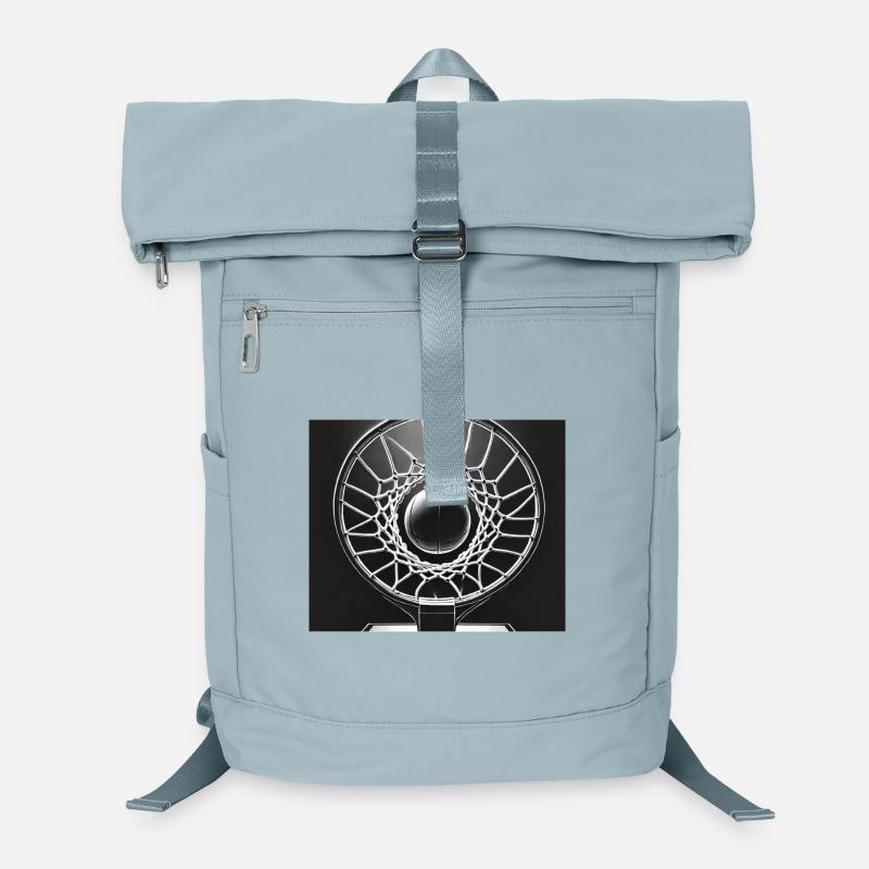 "Basketball Mouse Pad - Action and Precision" Laptop Backpack