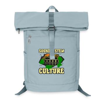 Soundsystem Culture - Laptop-Rucksack  - Eisblau - Vorne