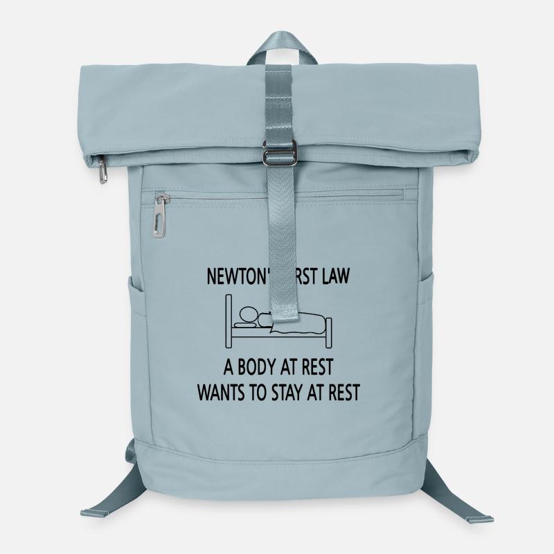 Newtons erstes Gesetz Laptop-Rucksack 