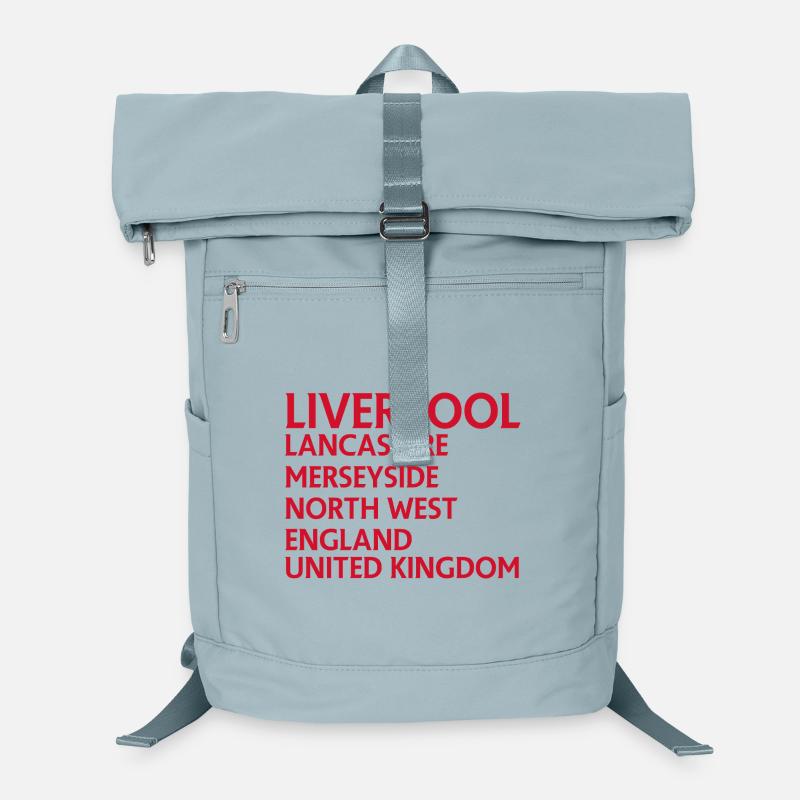 Liverpool – England Textdesign Laptop-Rucksack 