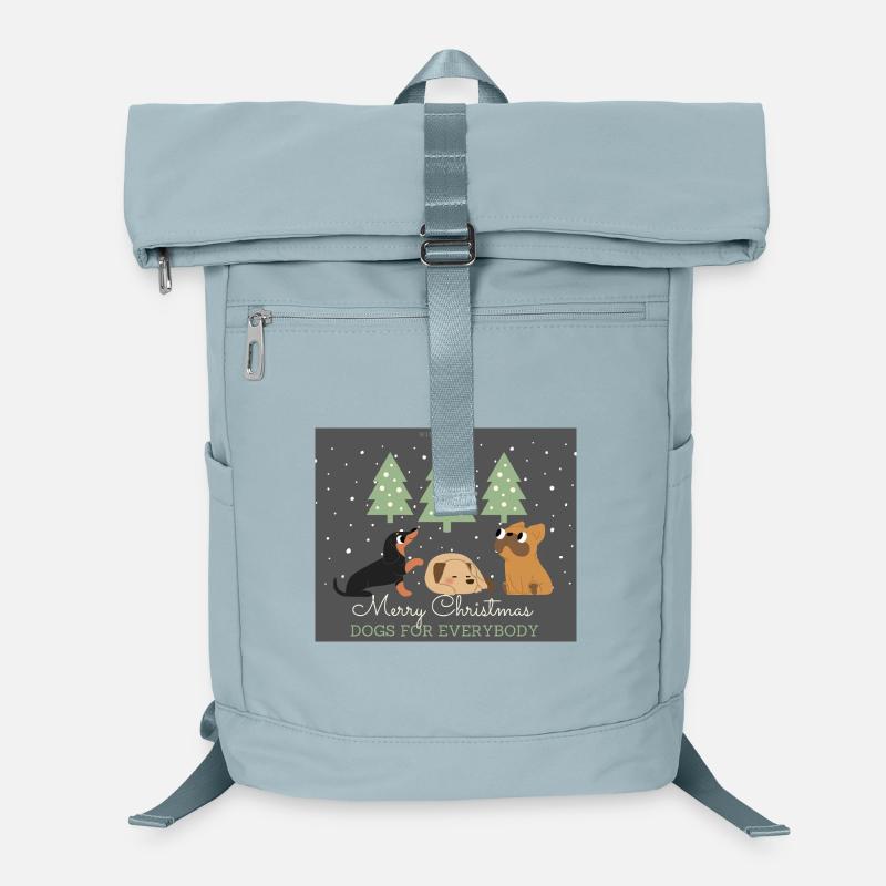 Joyeux Chiens de Noël pour tous Sac à dos ordinateur
