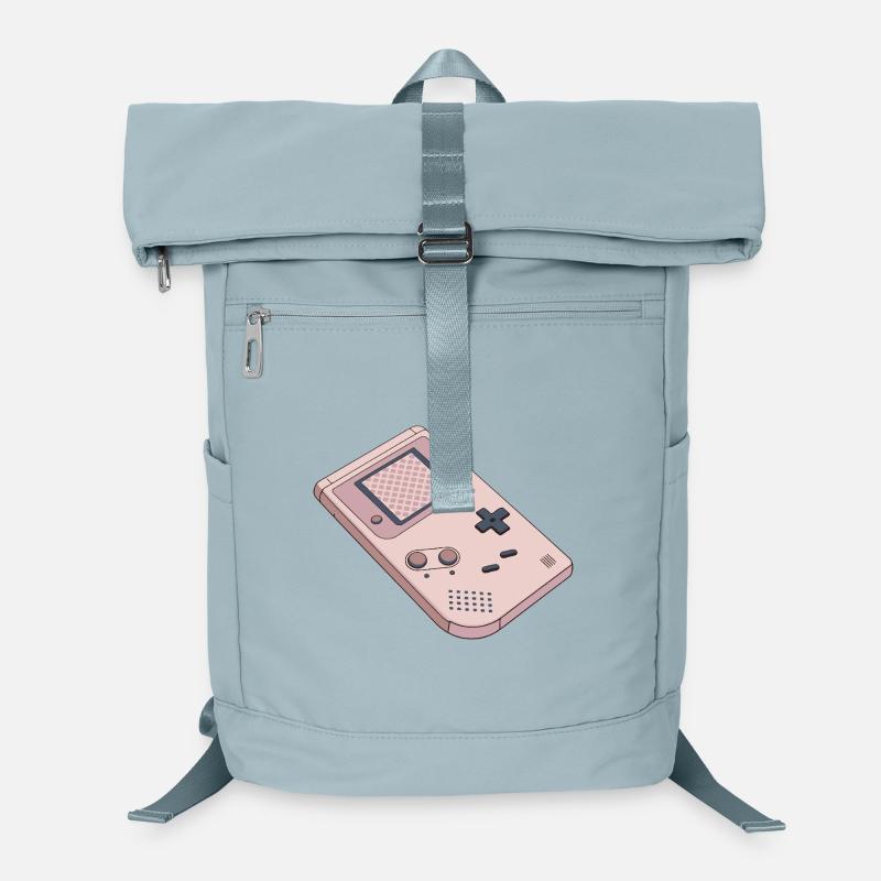 Retro Pastel Game Boy Laptop Backpack