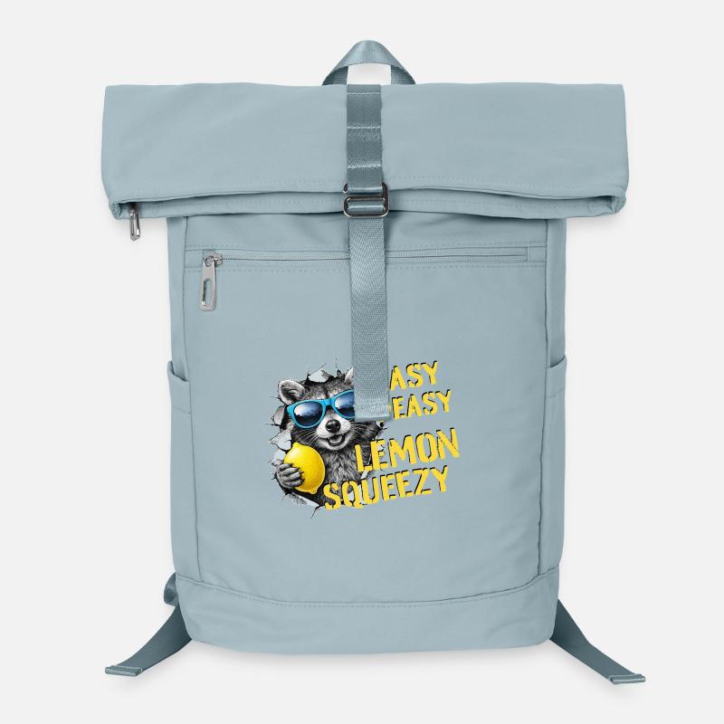 Facile à presser comme un citron facile – Raton laveur d’été Sac à dos ordinateur