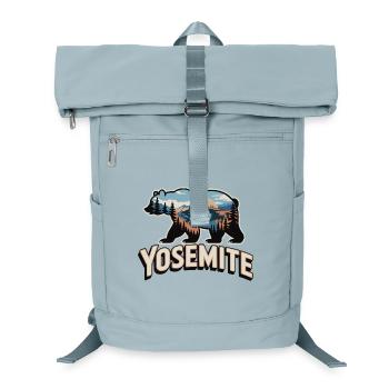 Yosemite Bär - Nationalpark Outdoor Design - Laptop-Rucksack  - Eisblau - Vorne